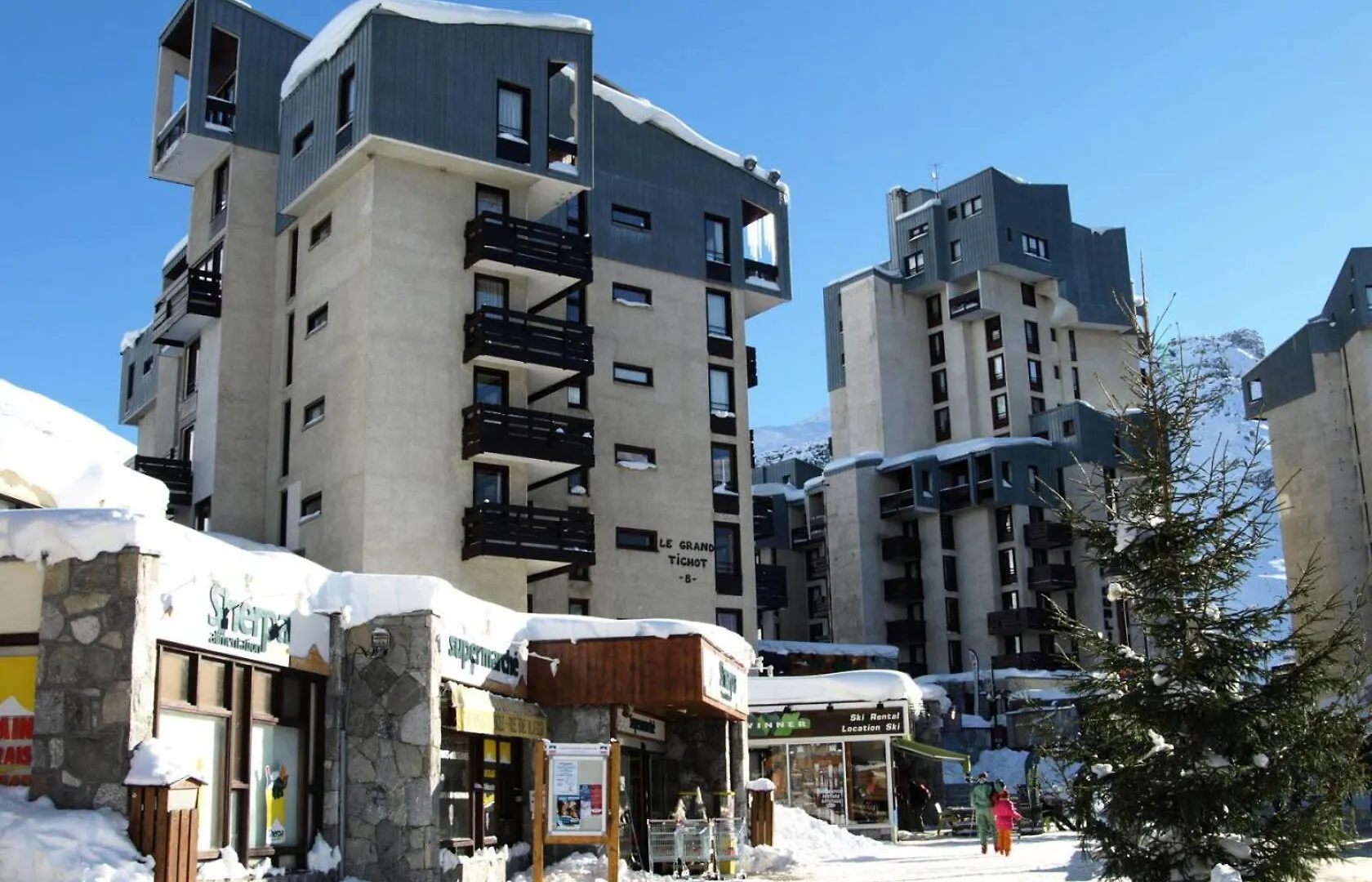 Apartment Residence Grand Tichot B - Appartement 2 Pieces 5 Personnes A Tignes Proche Des Pistes Et Des Commerces Dans Le Quartier Du Val Claret. Appartement Situe Mae-2055