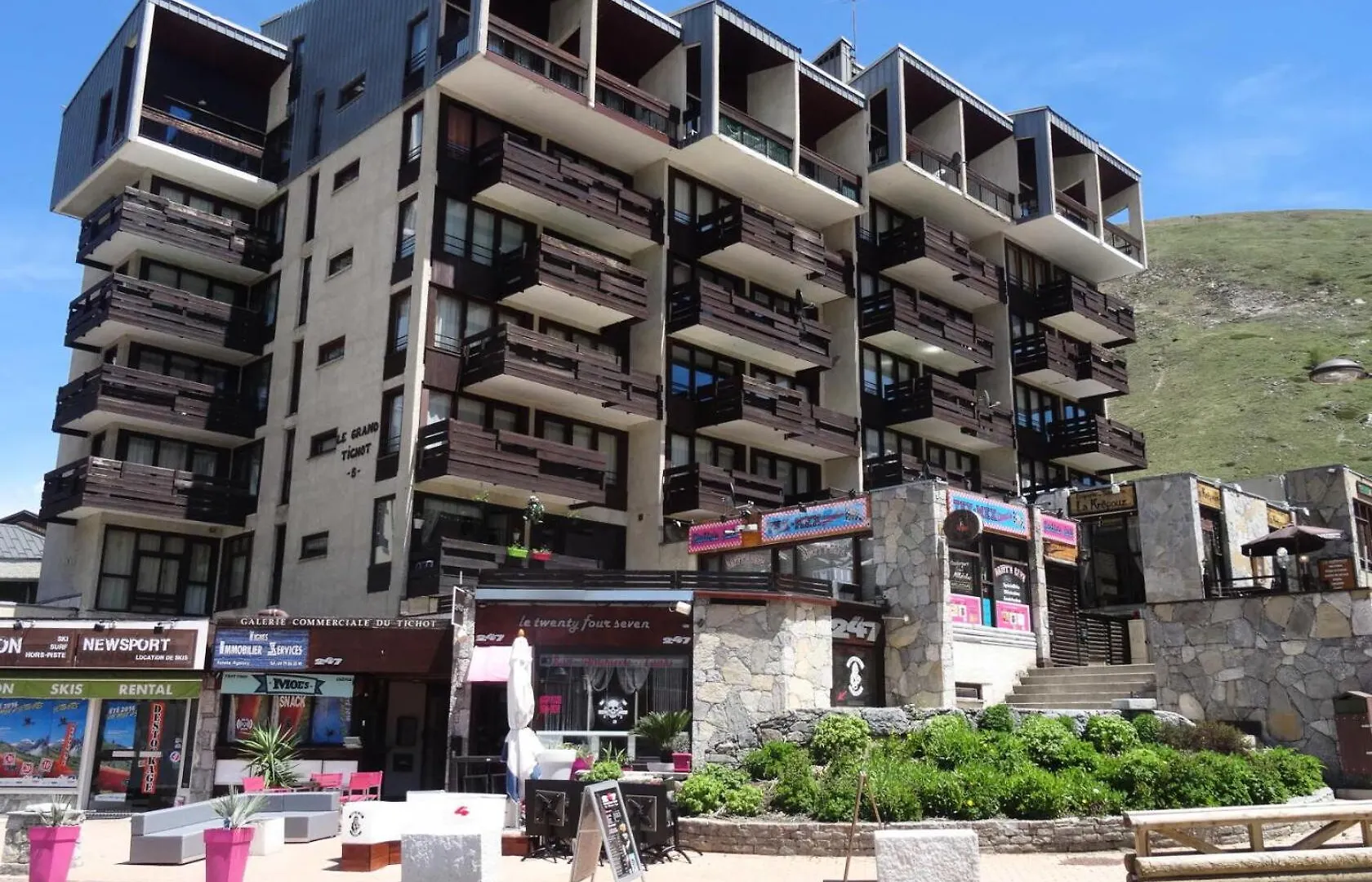 Residence Grand Tichot B - Appartement 2 Pieces 5 Personnes A Tignes Proche Des Pistes Et Des Commerces Dans Le Quartier Du Val Claret. Appartement Situe Mae-2055 France